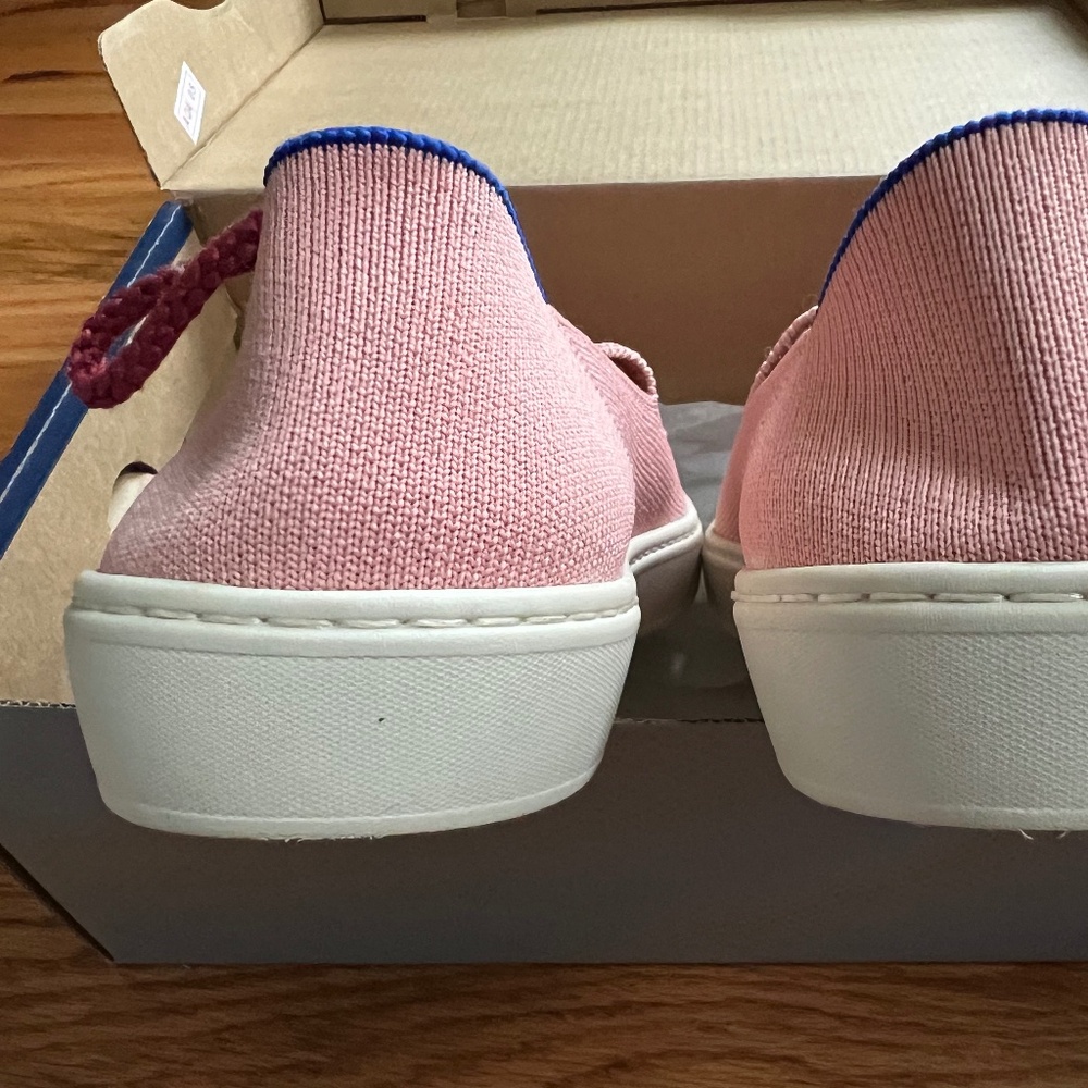 Rothy’s original slip on light pink sneakers women’s size 7.5 - Picture 5 of 16